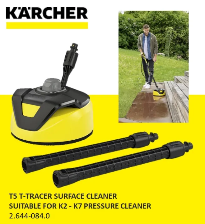 Karcher T5 TTracer Surface Cleaner ( 2.644084.0 ) Suitable For K2