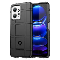 Xiaomi Redmi Note 12 4G Case, RUILEAN Soft TPU Heavy Duty Rugged Shield Armor Tough Shockproof Protection Case Cover for Xiaomi Redmi Note 12 4G