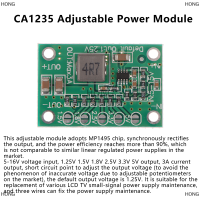 HONG โมดูลปรับกำลังไฟได้ CA1235 CA-1235โมดูลจ่ายไฟฟ้า1.25v 1.5 1.8 2.5 3.3เอาต์พุต5-16v อินพุต step-down