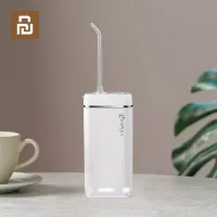 Xiaomi YouPin Official Store Enpuly Mini Portable Oral Irrigator Dental Flusher 3 Modes Oral Irrigator USB Rechargeable Oral Irrigator Water Flosser M6