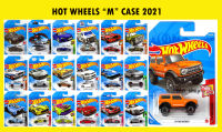 Hot wheels 1/64 "M" Case 2021 รถเหล็ก