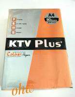 กระดาษสีKTV 80g/500P