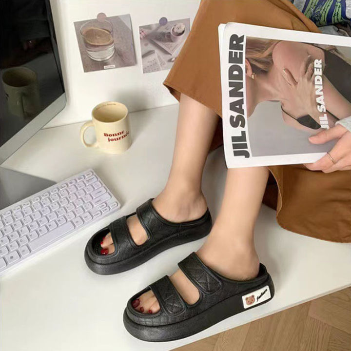 i-super-fashion-รองเท้าแตะแบบสวมผู้หญิง-รองเท้า-แฟชั่น-ญ-รองเท้ารัดส้น-พร้อมส่งไทย-ส่งเร็ว