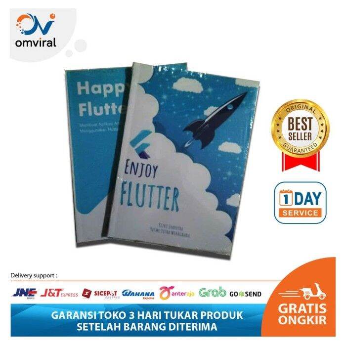 BUKU FLUTTER PAKET BUNDLING LEVEL 1 BASIC DAN LEVEL 2 SEPERTI DICODING ...