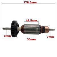 ตัวเปลี่ยนสมอโรเตอร์กระดอง Ac220v-240v สำหรับ Dewalt ลูกหมู Dw803 Dw 803 Dw811 Dw 811 Dw810 Dw 810