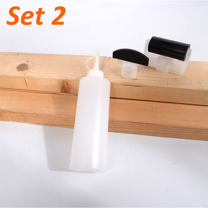 Wood Glue Spreading Woodworking Kit Glue Bottle Roller Applicator Dowel