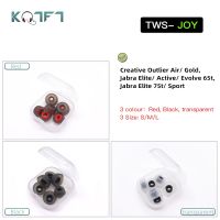 Kqtft ซิลิโคนอุดหูอะไหล่สำหรับ Jabra Evolve Air/ 65T/Elite Active/ 75T 65T Creative Sport Outlier Elier Elite