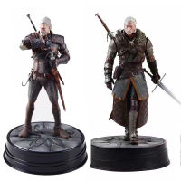 Witcher-Ed 3ป่าล่า Geralt หมาป่ารูปการกระทำพีวีซีรุ่นเก็บของเล่นของขวัญตุ๊กตา24เซนติเมตร