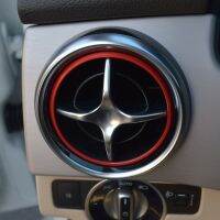 【hot】 Car Vent Trim Stickers SLK R172 SLC180 SLC200 SCL300 SLC43 Air Condition Outlet Decorate Cover