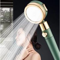 【YP】 Continuously Pressurized Shower Nozzle Household Three-speed One-button Stop Filter Accessories