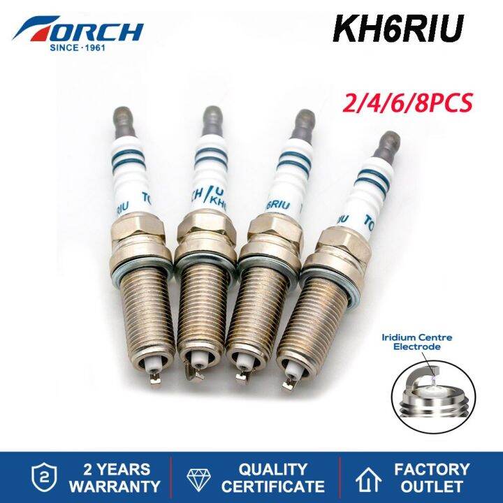 Candle SILFR6A11 Spark Plug Replacement Torch Brand Iridium Spark ...