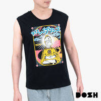 DOSH MENS T-SHIRTS THE SIMPSONS เสื้อยืดคอกลม แขนกุด COTTON ผู้ชาย FSIMT5089-BL