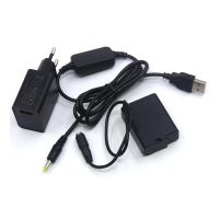 DC Cable To USB+18W Charger+For Nikon 1 V2 1V2 Cameras EN-EL21 Dummy Battery EP-5D DC Coupler