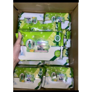 thùng 24 gói khăn ướt lau bếp đa năng Anpa 50 tờ gói khăn giấy đa năng