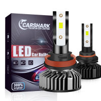 Carshark Turbo H7 Led Headlight 20000Lm H1 H4 Bulb High Low Beam 12V 55W Hb3 Hb4 Lamp 3000K 6000K 8000K H11 9005 9006 Fog Lights