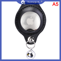 ? Homepet PET airtag ป้องกันกรณี GPS Finder สุนัขแมวปลอกคอห่วงสำหรับ Apple airtags