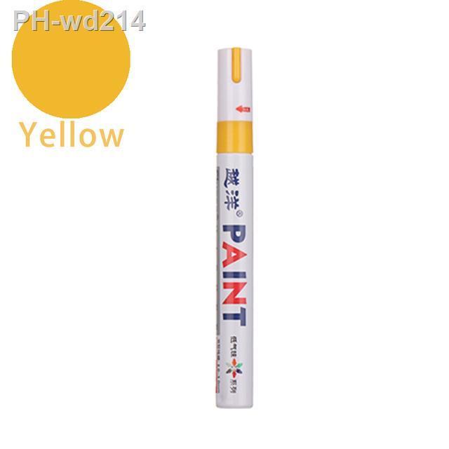 environmental-protection-paint-marker-pen-12-color-permanent-waterproof-pen-tire-car-graffiti-pen-new-universal-marker-pen-tslm1