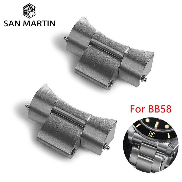 San Martin 6200 and BB58 Female Endlinks 20mm Watch Parts Bracelet