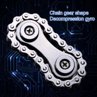 Sprockets Flywheel Fingertip Gyro Chains Metal Toys Anti Stress Figets Spinner Popite Antistress Spiner Simpl Bicycle DIY