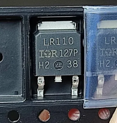 10pcs ใหม่ IRLR110 LR110 4.3A 100v TO252 n-channel MOS field effect หลอด