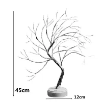 LED Night Light Bonsai Led Tree Light Gypsophila Table Lamp Table Lamp Garland on Batteries Usb Lamp Wedding Decoration