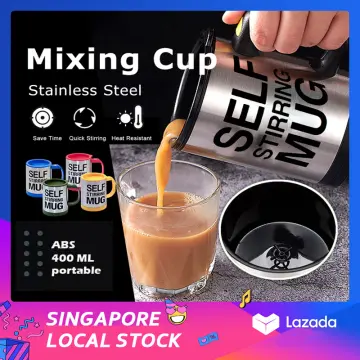 400ml Self Stirring Mixing Cup Magnetic Coffee Milk Mixing Mug