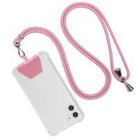 Safety Tether For All Phones And Case Combination Phone Lanyard Adjustable Comfortable Nylon Neck Lanyard  Easy-Install Phone Charms