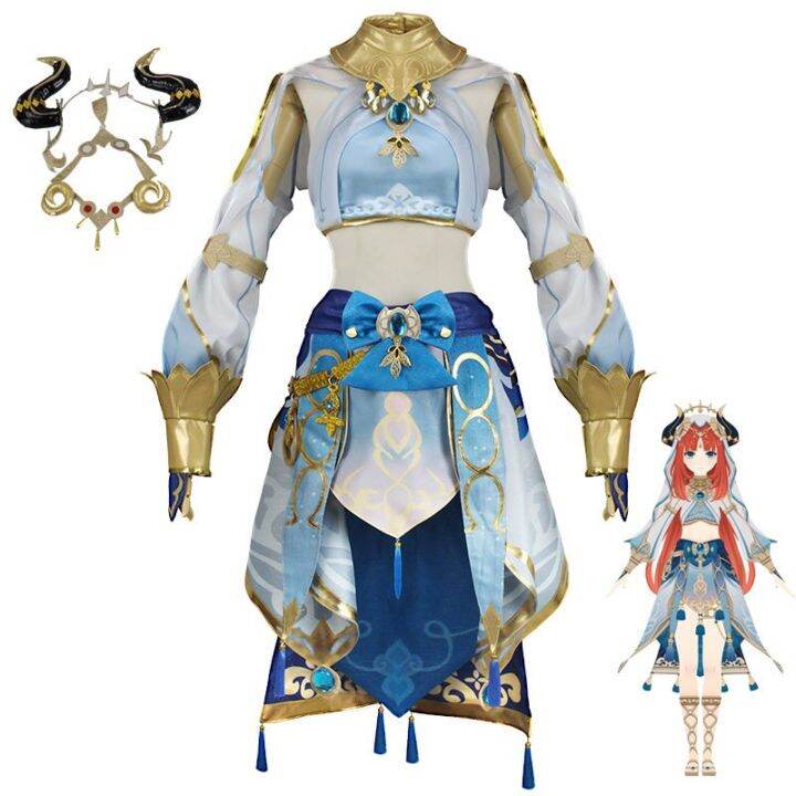 Xcxosd Genshin Impact Nilou Cosplay Costumes Dance Of Lotuslight Women