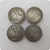 【CC】❉  1909(CH.Pillet) 191019121914 MEXICO 1 PESO COPY commemorative coins-replica coins medal collectibles