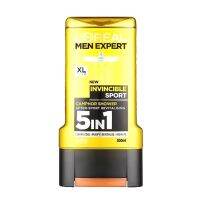 L’Oreal Men Expert Invincible Sport Revitalising After Sport Shower Gel เจลอาบน้ำสูตรพิเศษสำหรับผู้ชาย สินค้านำเข้าจากต่างประเทศ