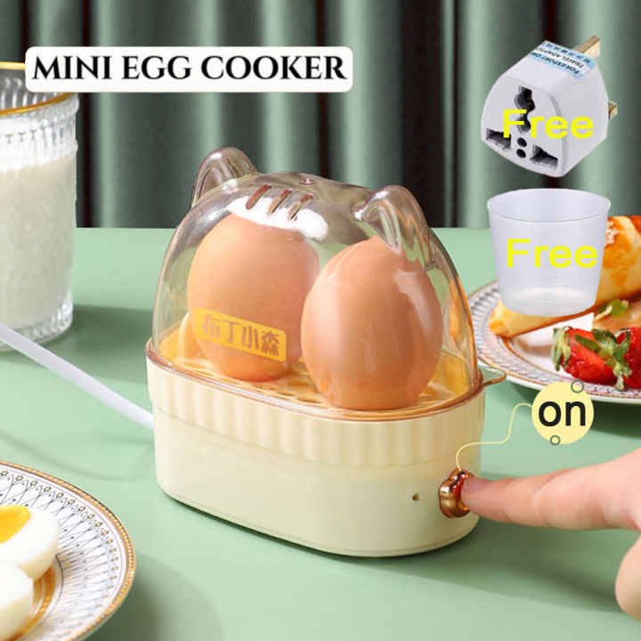 120W Electric Egg Boiler Automatic Steamer Mini Breakfast Machine