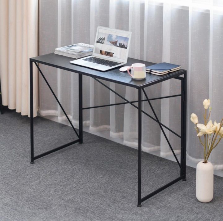 garish-furniture-โต๊ะ-โต๊ะคอม-ชุดโต๊ะทํางาน-โต๊ะทำงานถูกๆ-โต๊ะทำงานไม้-โต๊ะคอมทำงาน-โต๊ะไม้-โต๊ะคอมพิวเตอร์-พับเก็บได้-พร้อมส่ง