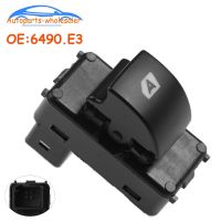 2023 NEWCar 6490.E3 6490E3 6490.HQ 6490HQ For Citroen Berlingo C4 Peugeot Partner Passenger Side Window Switch Button Car accessories