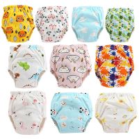 【CC】 Washable Baby Diapers Reusable Nappies Changing Newborn Cotton Diaper Cover Children Training Pants