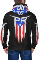 KADEUX Puerto Rico Pr Flag Hoodies Man Womans Pullover Full-Zip Jacket Hooded Sweatshirt