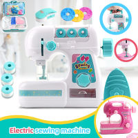 Kids Simulation Electric Sewing Machine for 3 Years Old Children Creative DIY Design Training Learning Education Toys mini toys