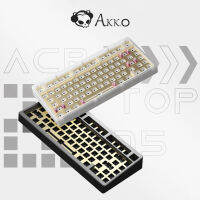 Akko ACR ด้านบน75ชุด DIY สำหรับที่กำหนดเอง RGB Backlit ขา Hotswap ซ็อกเก็ตวิศวกรรมคีย์บอร์ดเกม75% เค้าโครง Barebone แป้นพิมพ์