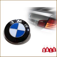 Tkt Logo BMW ฟ้าขาวขอบอลูมิเนียมขนาด 73 mmสัญลักษณ์โลโก้ฝากระโปรงท้ายกระโปรงหน้าหลังราคาดีที่สุด จบในที่เดียว*