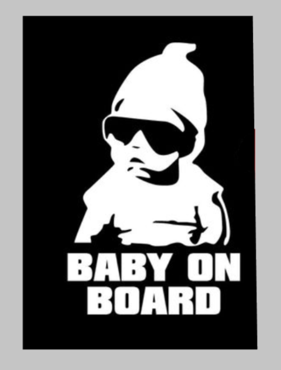 Baby on Board Baby in Car Vinyl Sticker Lazada PH