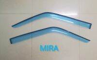 กันสาดรถยนต์ MIRA สีฟ้า