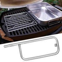 60040 Burner อะไหล่304เตาย่างสแตนเลสส่วนทดแทน17นิ้ว Gas Grill อะไหล่สำหรับ Weber Q100 Q120