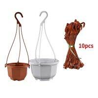 【YF】♧✒  24/36cm Hanger Macrame Hanging Pots Holder Garden Hooks Basket Cachepot Balcony