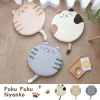 Japanese Style Cute Memory Foam Solid Color Tatami Pad Car Office Chair Mat Futon HomeDecor Round Cushion Beautiful Buttocks Pad