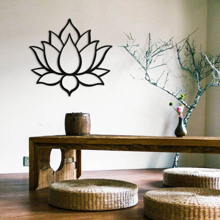 lotus-flower-wall-art-metal-wall-decor-outdoor-metal-wall-art-mandala-decor