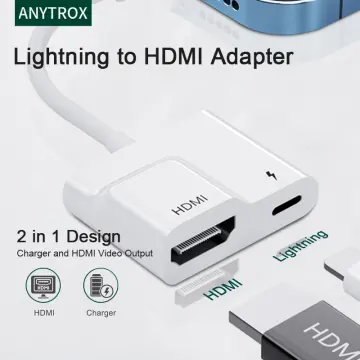 Adaptador Lightning a Hdmi, Adaptador Av Digital Lightning a Hdmi 2k,  Adaptador Iphone a Hdmi