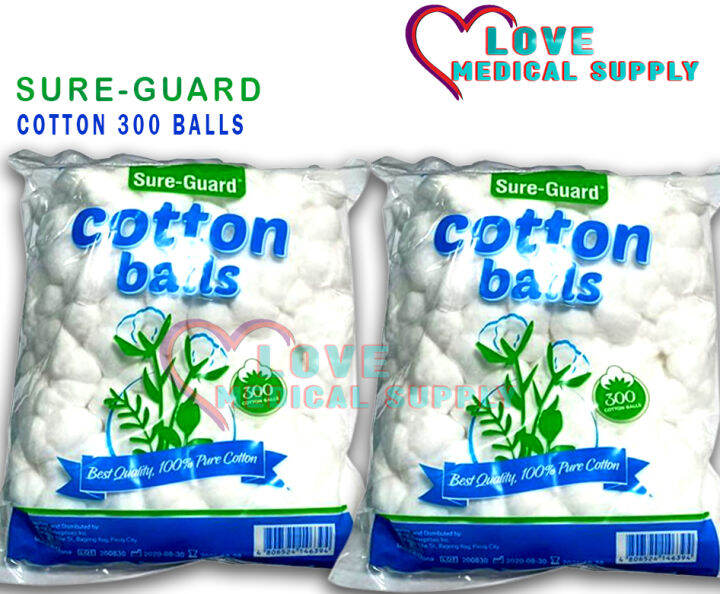 COTTON 300 BALLS (SUREGUARD) Lazada PH