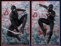 Spiderman Action Figure Marvel Spider Man Stealth Suit BJD Super Hero Model Toys Doll For Kids 15cm