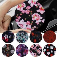 ﹉ Car Coasters Automotive Cup Holders Pads Vehicles Portable Coffee Bottles Holders Anti Slip Mats Cat Interior Accessories