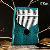 【YF】 17 Keys Kalimba Thumb Mahogany Musical Instrument With Accessory