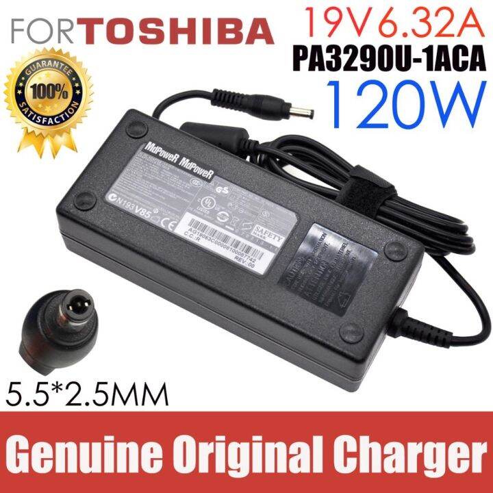 ต้นฉบับสำหรับ Toshiba 19v 632a 120w Pa3290e 1aca Adp 120zb Bb แล็ปท็อปอะแดปเตอร์ Ac Charger 3274